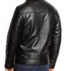 Men’s Simple Leather Jacket