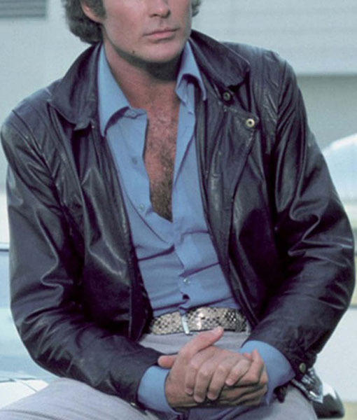 Michael Knight Rider Leather Jacket