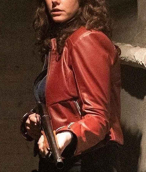 Resident Evil Claire Redfield Biker Jacket