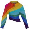 The Flash Carrie Bates Rainbow Jacket (4)