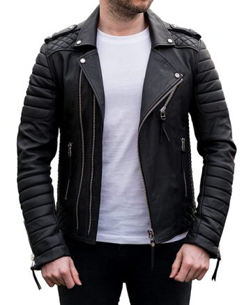 Kay Michaels Biker Leather Jacket