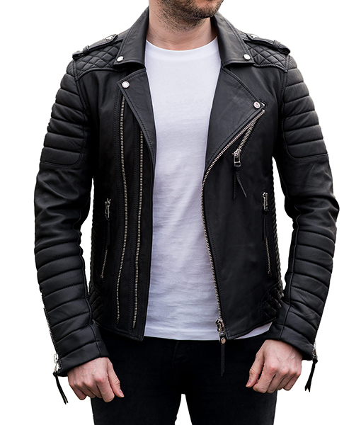 Kay Michaels Biker Leather Jacket