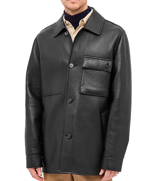 Men’s Grain Lopris Bonded Leather Jacket