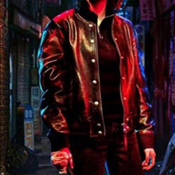My Name 2021 Ji-u Yun Leather Jacket