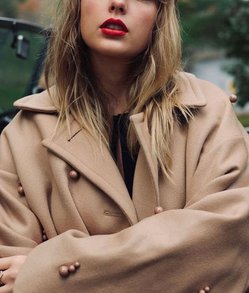 Red Taylor’s Version Trench Coat