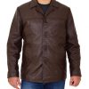 Sebastian Brown Leather Jacket