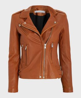The Equalizer Melody Bayani Leather Jacket