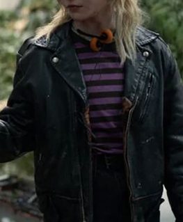 Young Natalie Leather Jacket