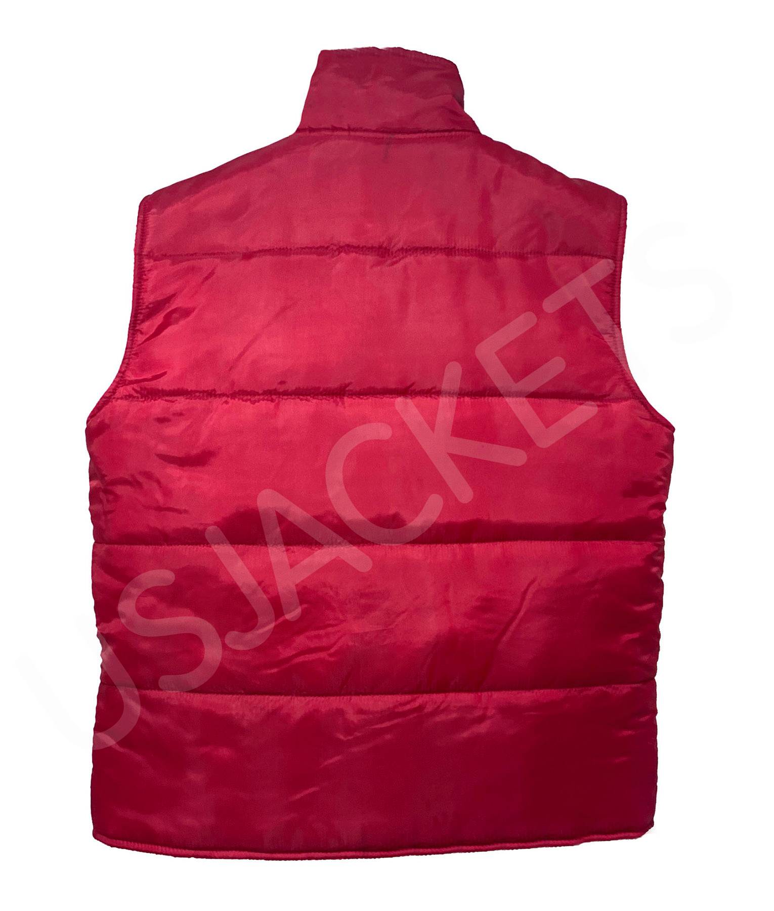 Back To The Future Marty Mcfly Red Vest 2