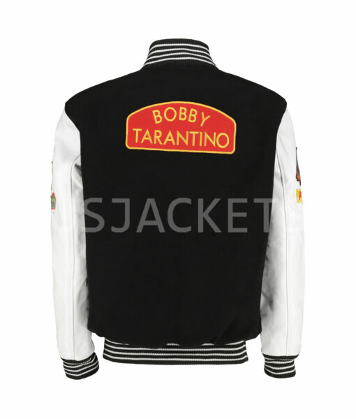 Bobby Tarantino Black and White Varsity Jacket-2
