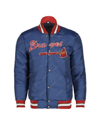Hobson Braves Blue Bomber Jacket