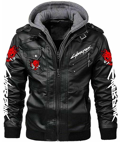 Samurai 2077 Leather Jacket