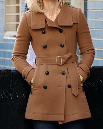 Clair Womens Brown Short Coat