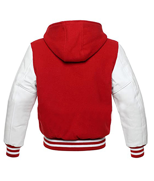 Jose Men’s Classic Hooded Varsity Jacket
