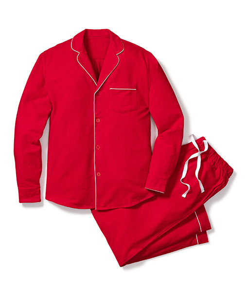 Mens Christmas 2022 Pajamas Red Set