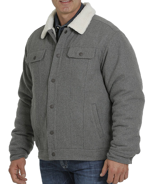 Men’s Classic Grey Wool Jacket