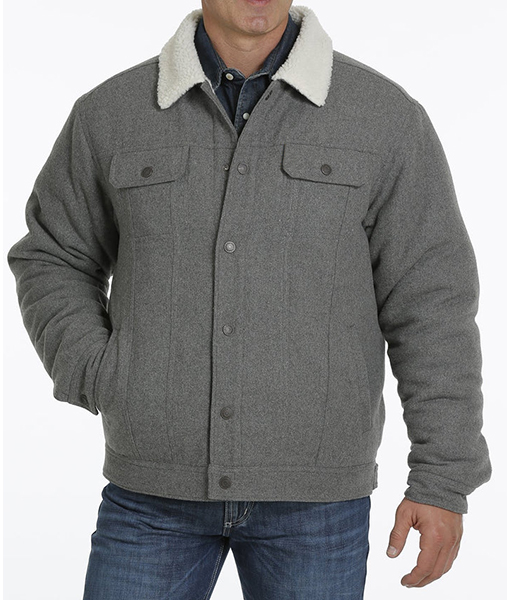 Men’s Classic Grey Wool Jacket