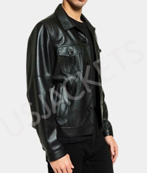Elvis Black Leather Suit3
