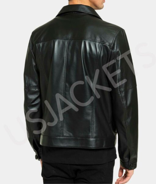 Elvis Black Leather Suit4
