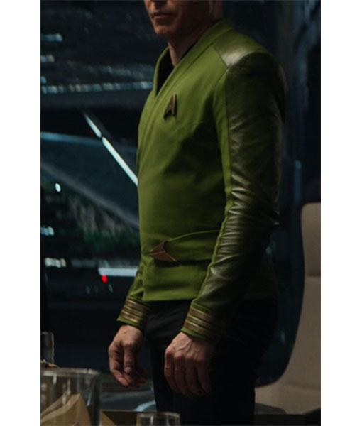 Mens Green Captain Wool Jacket