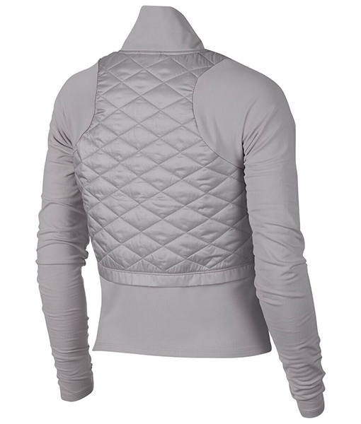 Shirley Womens Grey Quilted Jacket