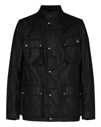 Henry Mens Black Cotton Polyester Jacket