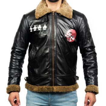 Men’s Gipsy Danger Black Shearling Jacket