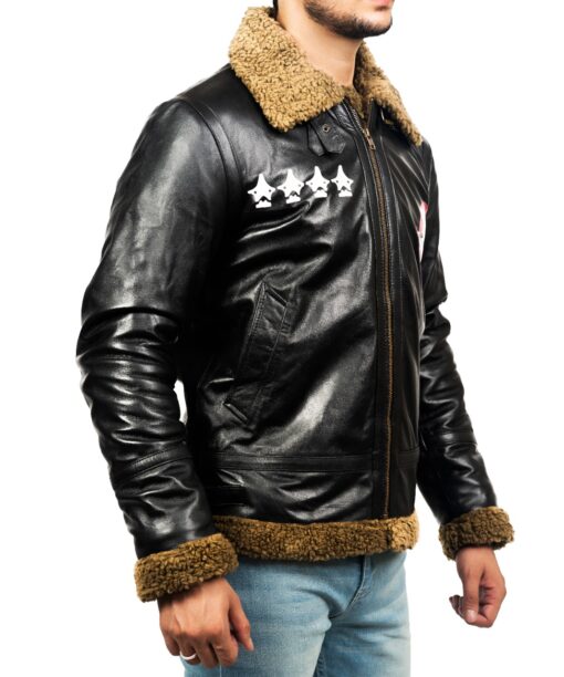 Men’s Gipsy Danger Black Shearling Jacket