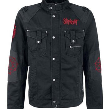 Mens Slipknot Black Cotton Jacket
