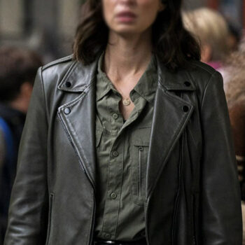 Womens Agent Black Leather Jacket
