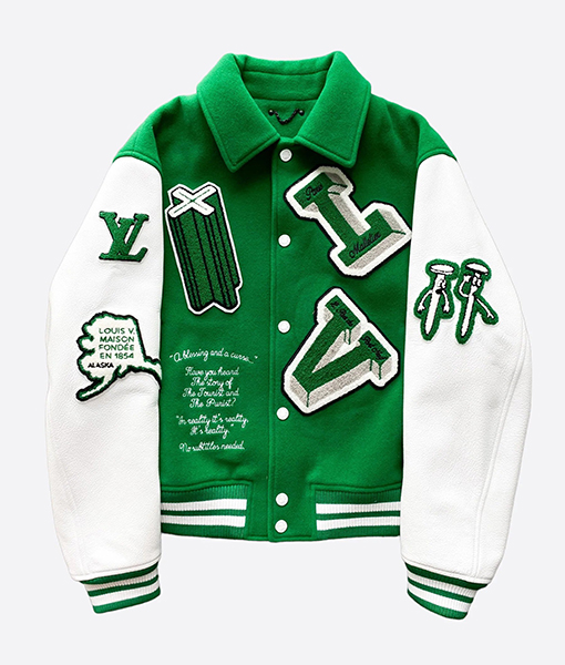 XLV Green Street Style Varsity Jacket
