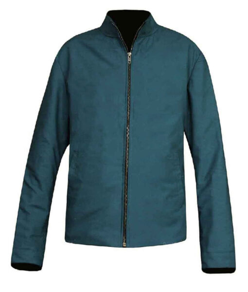 Chester Mens Blue Polyester jacket