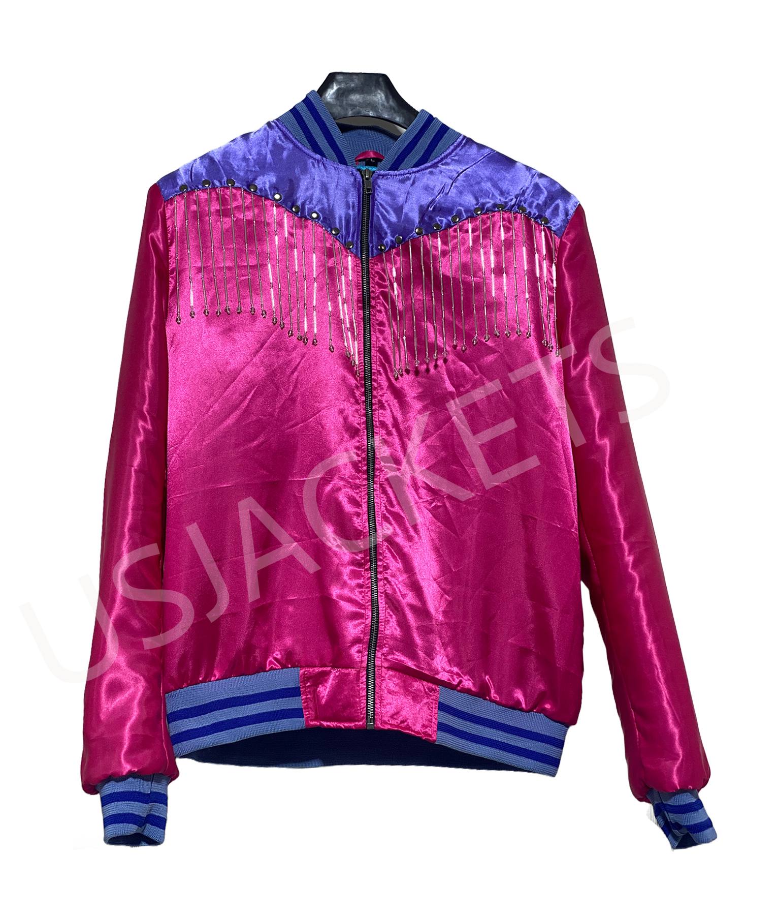 Harry Styles Mens Pink Jacket1