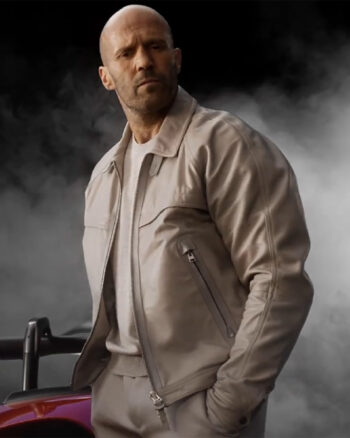 Jason Statham Cotton Beige Jacket