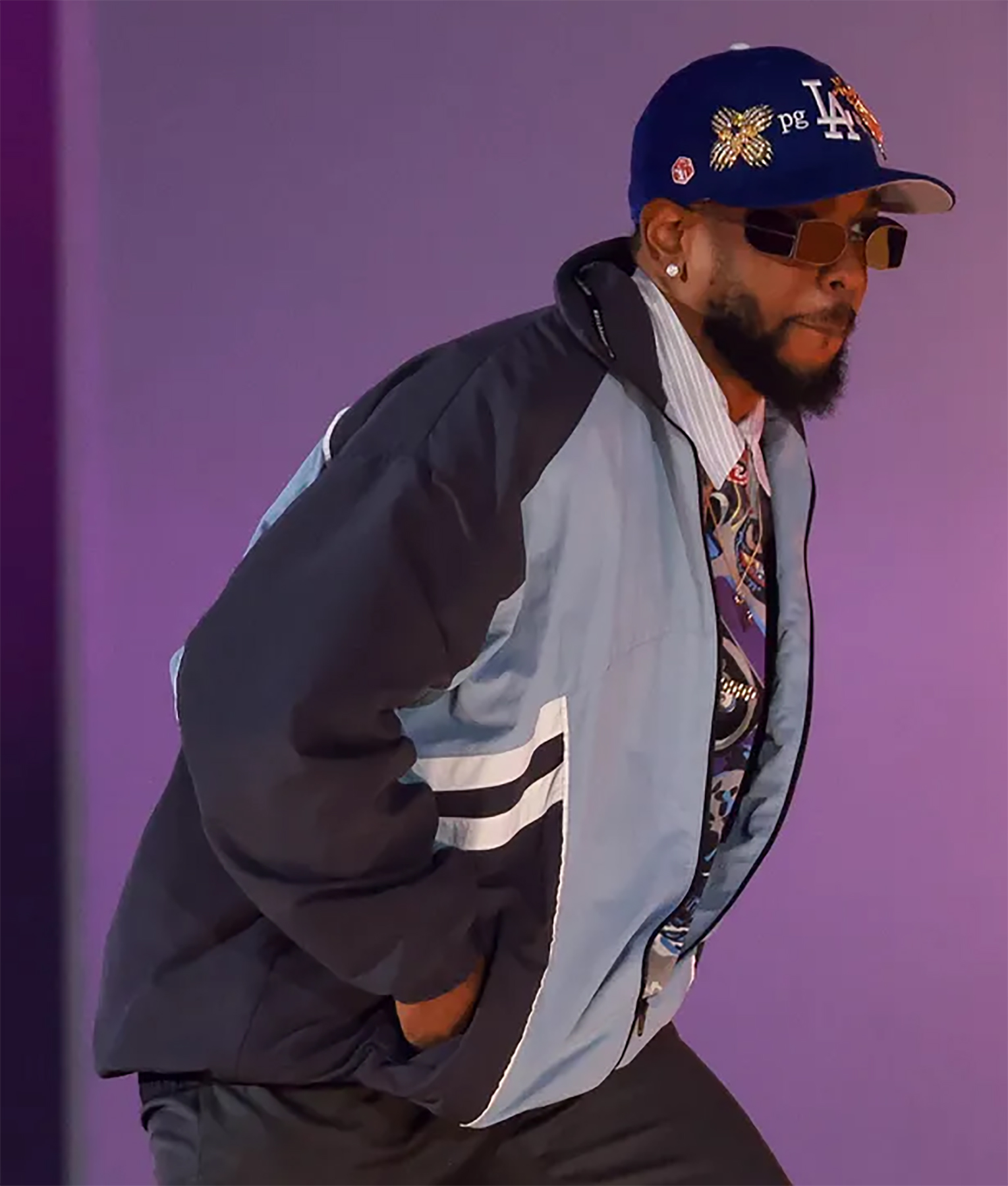 Kendrick Lamar Blue Jacket