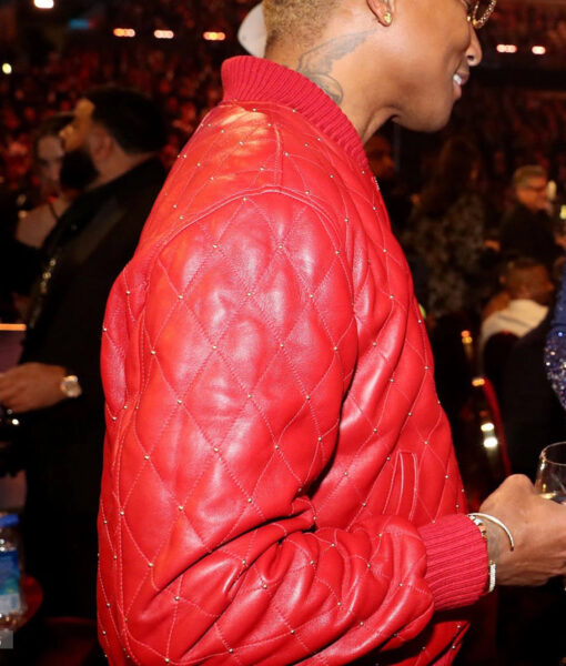 Pharell Grammy Awards 2023 Red Jacket