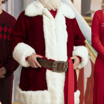 The Santa Clauses 2022 (Tim Allen) Santa Claus Red Velvet Coat