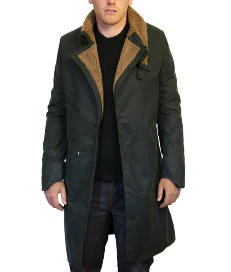 Officer K Shearling Collar Ryan Gosling Blade Runner 2049 Coat