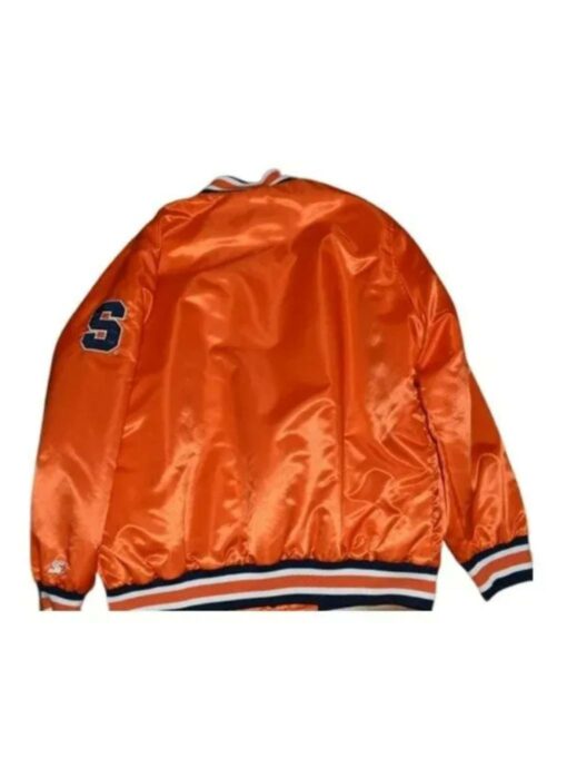 Men’s Orange Bomber Jacket