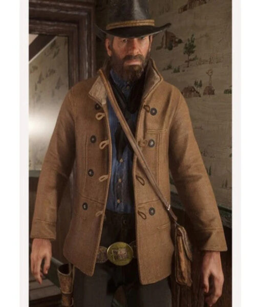 Redemption 2 Brown Shearling Scout Jacket