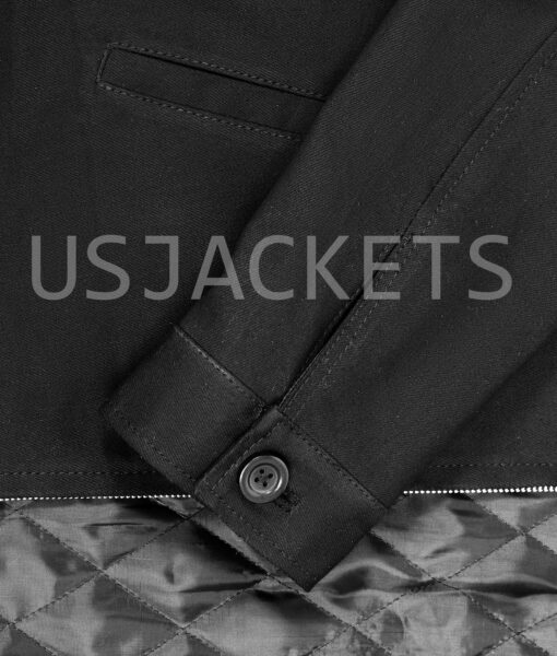 Reachers’ Jack Reacher Black Shirt Collar Jacket