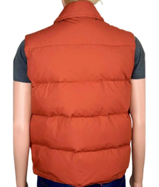Michael J. Fox Back to the Future Marty Mcfly Puffer Vest