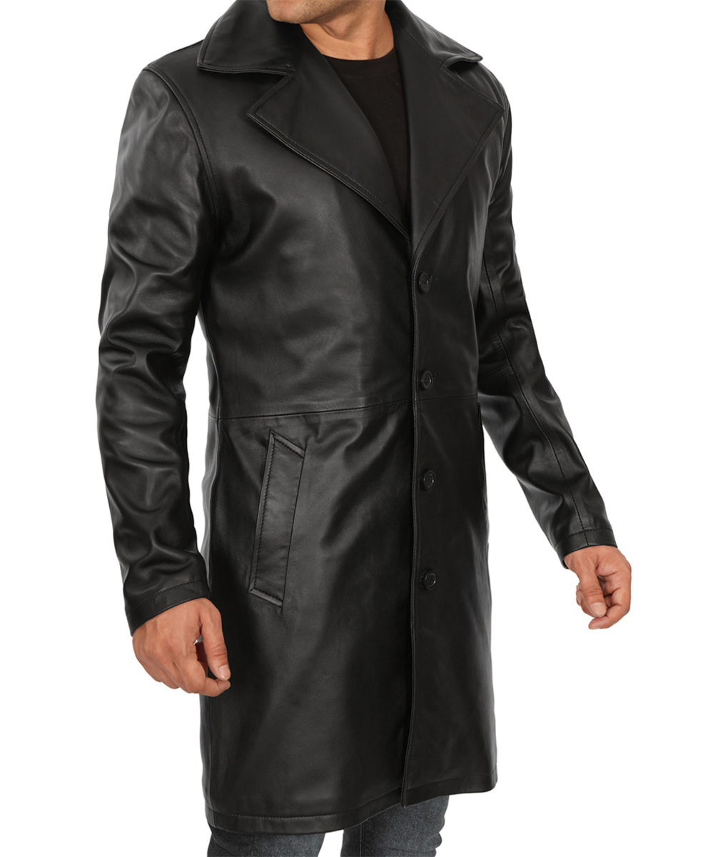 Mens_Black_Leather_Car_Coat