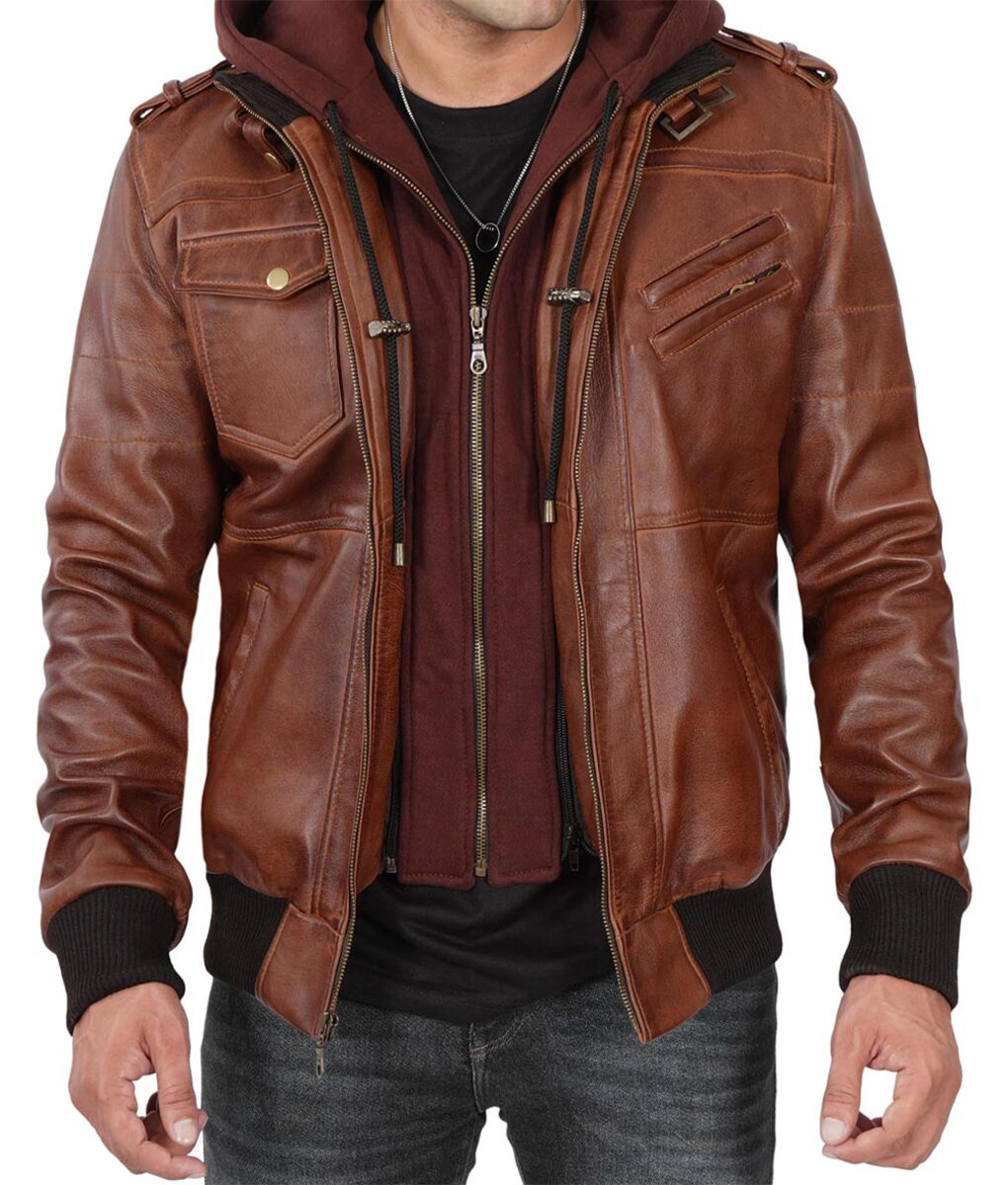 Mens_Brown_Real_Lambskin_Cafe_Racer_Leather_Jacket
