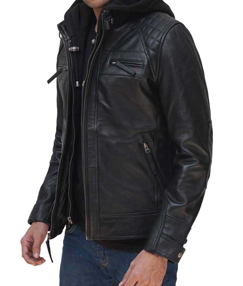 Mens_hooded_leather_jacket_black