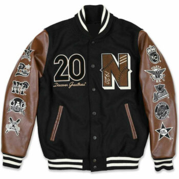 Negro League Baseball Letterman Bomber Varsity Jacket