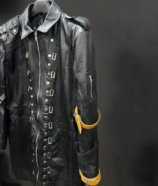 PUBG Playerunknown’s Battlegrounds Leather Studded Trench Coat