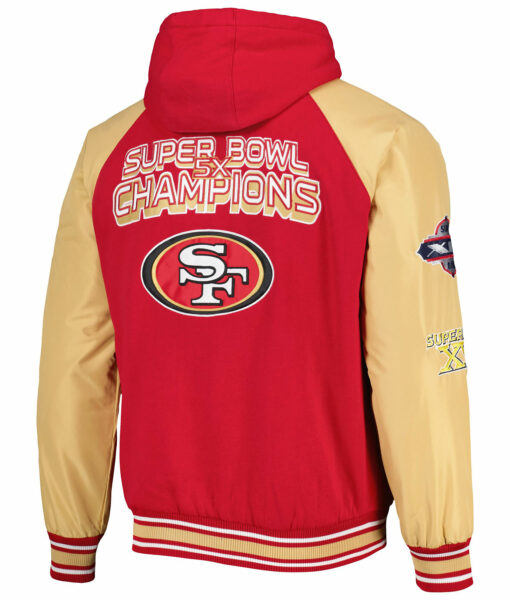 San Francisco 49ers Super Bowl Varsity Champions Jacket