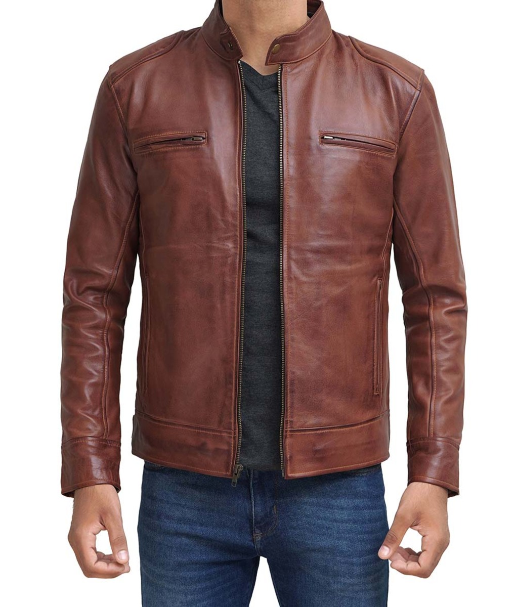 mens_cafe_racer_tan_leather_jacket