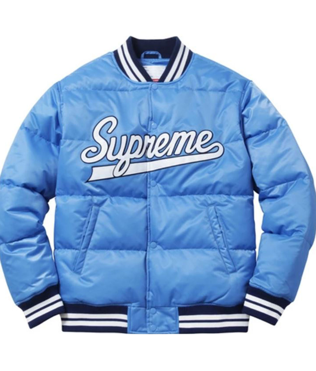 supreme varsity jacket